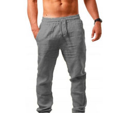 Load image into Gallery viewer, Men&#39;s Cotton Linen Pants