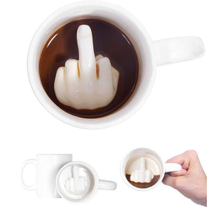 ✊🏽Personalised ceramic long finger cup