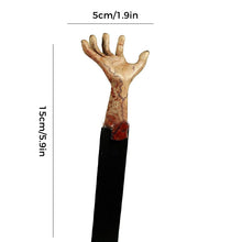 Load image into Gallery viewer, Halloween Ornaments Scary Hand Bookmark