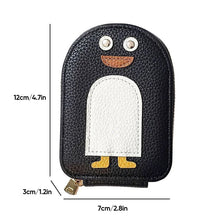 Load image into Gallery viewer, 🐧Cute Penguins PU Credit Card Coin Wallet