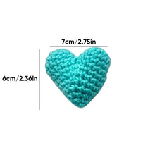 Load image into Gallery viewer, 💜💙💗Pocket Hug Crocheted Heart Small Gift