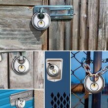 Load image into Gallery viewer, Stainless Steel Mini Round Lock