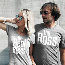 Load image into Gallery viewer, Matching Couple Shirts-The BOSS&amp;The Real BOSS Shirts