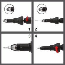 Load image into Gallery viewer, Detachable Rivet Gun Drill Adapter