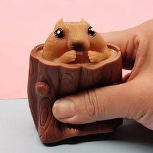 Load image into Gallery viewer, Squirrel cup decompression toy