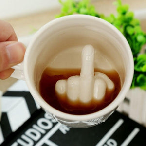 ✊🏽Personalised ceramic long finger cup