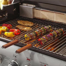 Load image into Gallery viewer, Reusable Kabob Grill Baskets