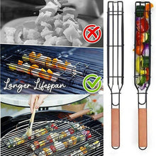 Load image into Gallery viewer, Reusable Kabob Grill Baskets