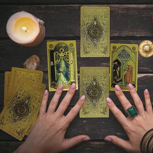 🎴Explore the Mystical World of Tarot Gold Foil Tarot