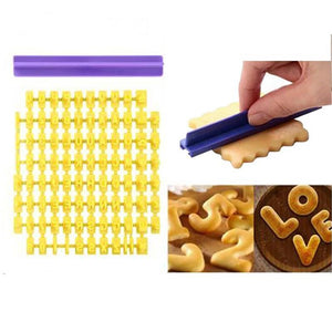 Alphabet Cookie Stamp