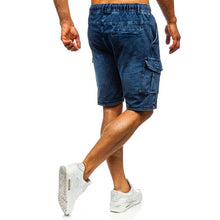 Load image into Gallery viewer, Men Fashion Denim Shorts