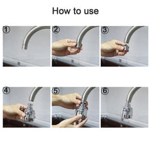 Load image into Gallery viewer, 360° Swivel Water Saving Tap