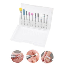 Load image into Gallery viewer, Nail polish remover bit manicure set