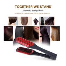 Load image into Gallery viewer, Double Sided Hair Straightening Comb