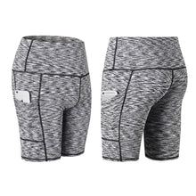 Load image into Gallery viewer, High Waist Workout Running Yoga Shorts