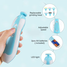 Load image into Gallery viewer, Premium LED Baby Nail Trimmer Set