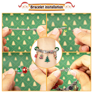 🪄👑DIY 24 Days Christmas Countdown Calendar Bracelets Set