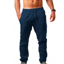 Load image into Gallery viewer, Men&#39;s Cotton Linen Pants