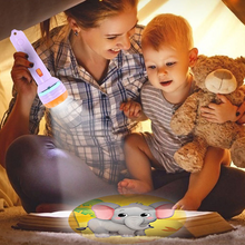 Load image into Gallery viewer, Flashlight Projector Torch Lamp Toy