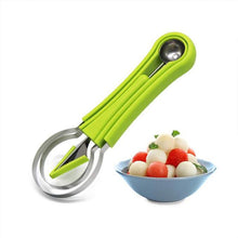 Load image into Gallery viewer, 4 In 1 Stainless Steel Fruit Melon Baller Scooper Set