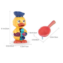 Load image into Gallery viewer, Duck Waterwheel Bath Toys