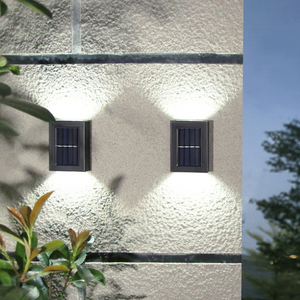 Outdoor Solar Wall Mount Path Lamp