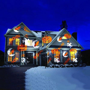 Christmas Halloween Home Decoration Projector Lights (12 Patterns)