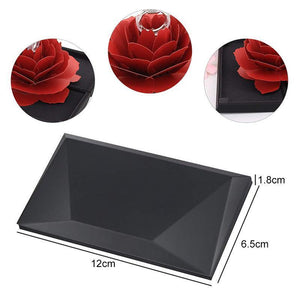 3D Rose Ring Box