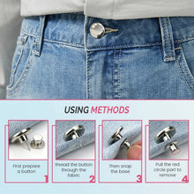 Load image into Gallery viewer, Adjustable No-Sew Jeans Button