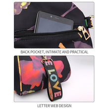 Load image into Gallery viewer, Floral Waterproof Shoulder Bag Backpack