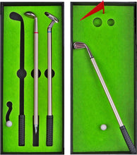 Load image into Gallery viewer, ⛳Funny gift Mini Desktop Golf Set with 3 pens🖊️