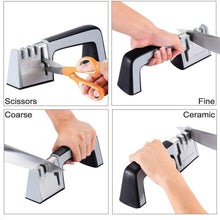 Load image into Gallery viewer, 4 IN 1 KNIFE SHARPENER