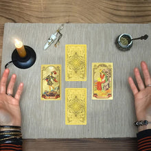 Load image into Gallery viewer, 🎴Explore the Mystical World of Tarot Gold Foil Tarot