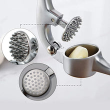Load image into Gallery viewer, Stainless Steel Garlic Press