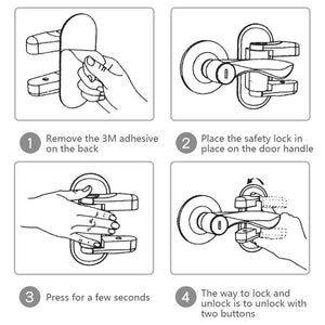 Doors Handles Kids Safety Lock Handles