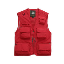 Load image into Gallery viewer, Outdoor Lightweight Mesh Fabric Vest with 16 Pockets