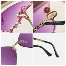 Load image into Gallery viewer, DIAMOND BUTTERFLY SUNGLASSES