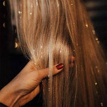 Load image into Gallery viewer, Sparkly Hair Tinsel Extension