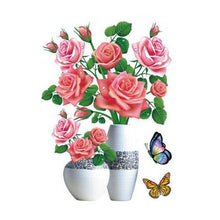 Load image into Gallery viewer, DIY Plant Vase 3D Stereo Stickers Self-Adhesive