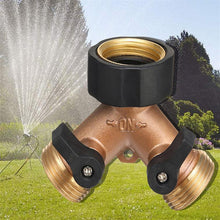 Load image into Gallery viewer, Garden Two-Way All Copper Ball Valve