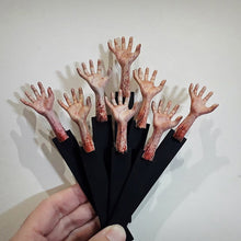 Load image into Gallery viewer, Halloween Ornaments Scary Hand Bookmark