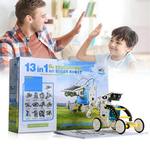 Load image into Gallery viewer, 13-in-1 Education Solar Robot Toys