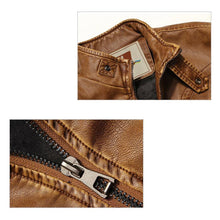 Load image into Gallery viewer, PU Leather Jacket