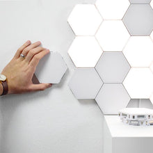 Load image into Gallery viewer, Hexagonal Wall Lamp Creative Geometry Assembly