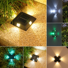 Load image into Gallery viewer, Outdoor Solar Wall Mount Path Lamp