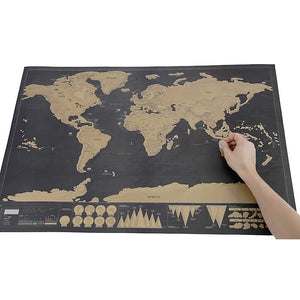 🌎Scratch Map of the World🗺️