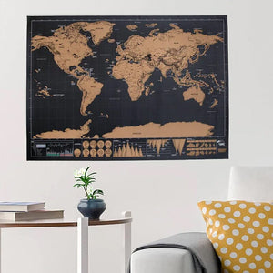 🌎Scratch Map of the World🗺️