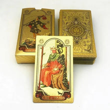 Load image into Gallery viewer, 🎴Explore the Mystical World of Tarot Gold Foil Tarot