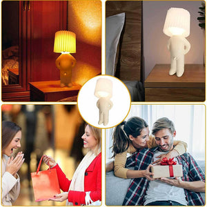 👦💡A Little Shy Man Creative Lamp