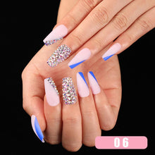 Load image into Gallery viewer, Shiny Rhinestone Nail Patch (24PCS)